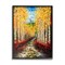 Stupell Industries Modern Birch Grove Painting Framed Giclee Art